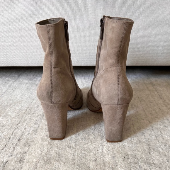 Vince Camuto Sakinah Suede Ankle Boots - Picture 4 of 5